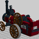 Illustration for article titled Lego Steam Tractors